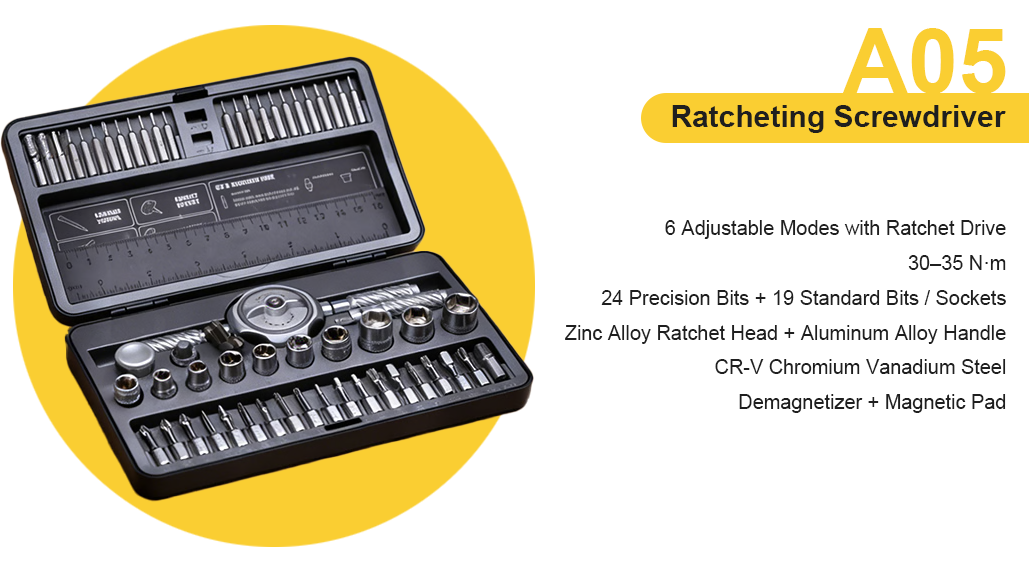 A05：Redefining Your Toolkit. Modular. Versatile. All in One.