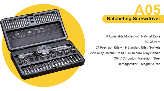 A05：Redefining Your Toolkit. Modular. Versatile. All in One.